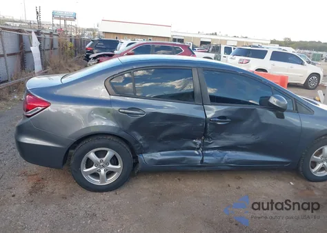 2013 Honda Civic Natural Gas из США, поврежденный, VIN 19XFB5F52DE000566